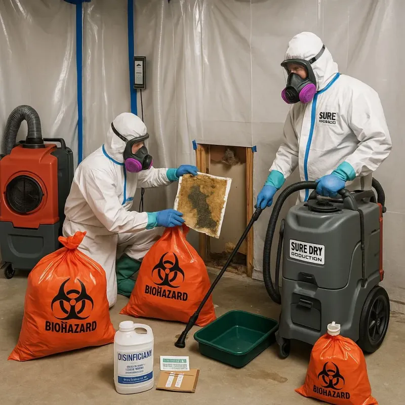 Contaminated Water Handling Protocols process in Hinton, WV