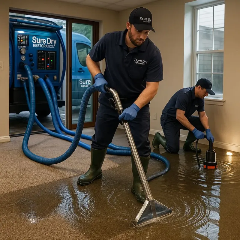 Water Extraction and Removal process in Hinton, WV